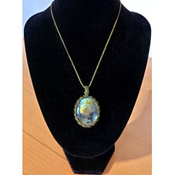 Labradorit Medallion