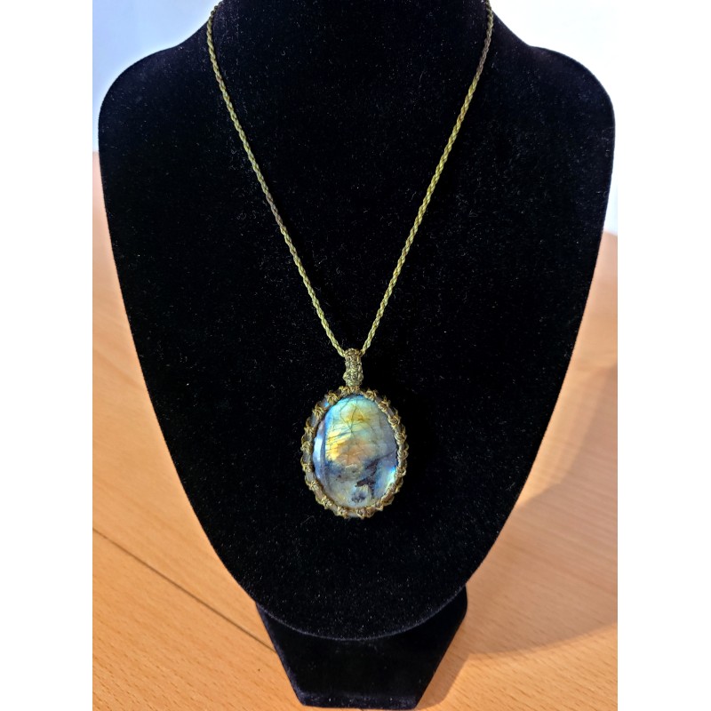 Labradorit Medallion