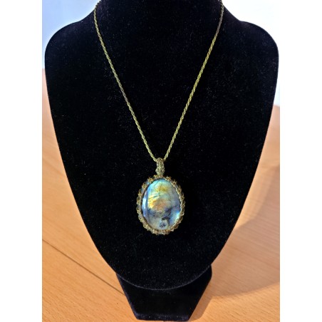 Labradorit Medallion