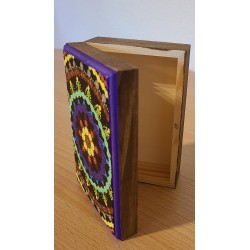 Holzschachtel violet