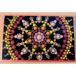 Holzschachtel orange