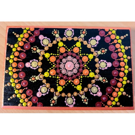 Holzschachtel orange