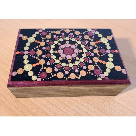 Holzschachtel bordeaux